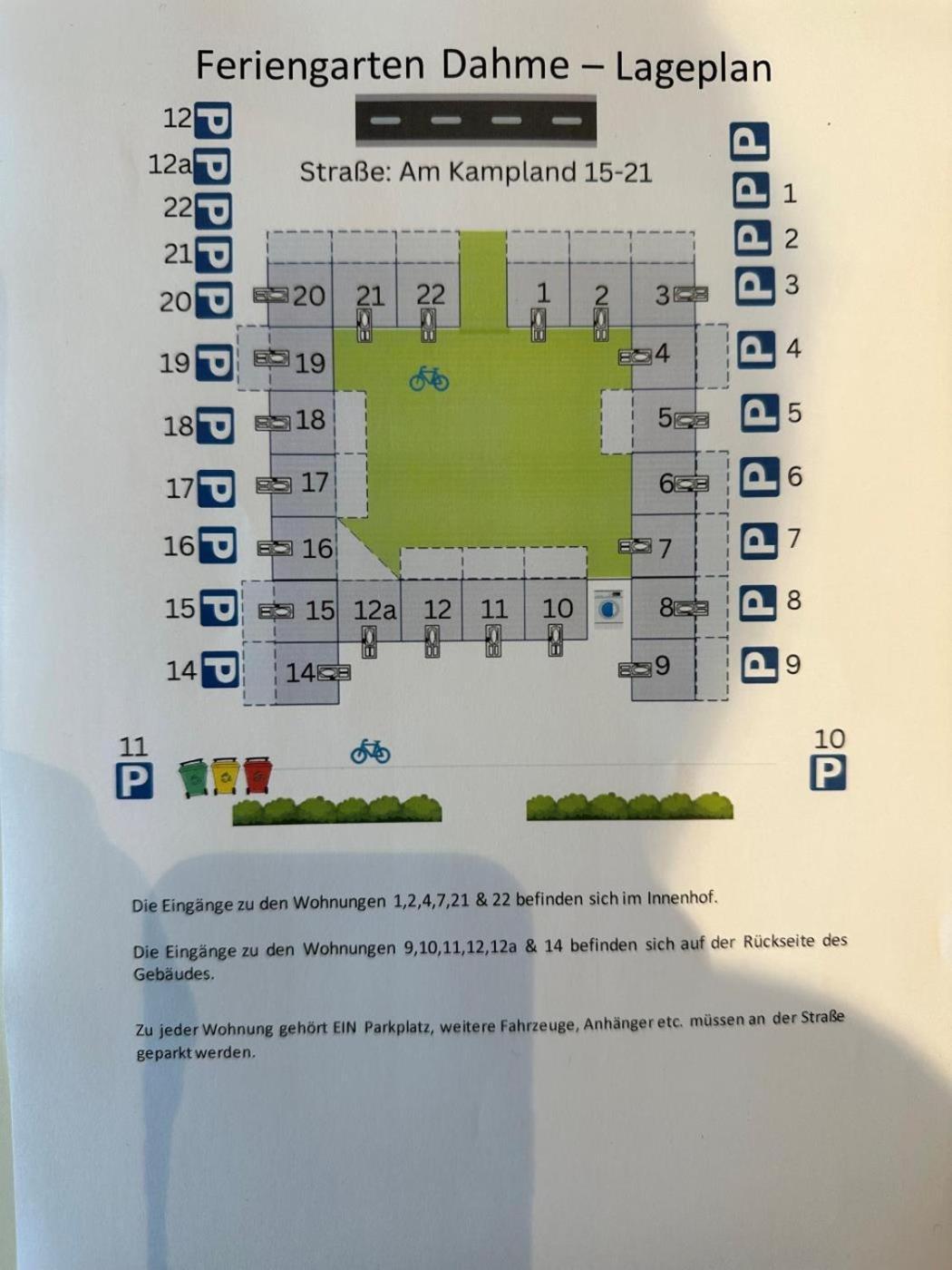 Feriengarten Dahme W 22 Eksteriør billede